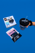 Safety Pack contents: a BlingSting personal safety alarm and a NightCap drink cover, shown over a cup