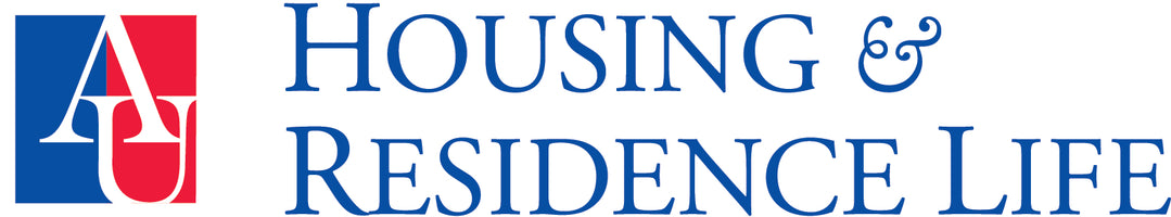 American University logo