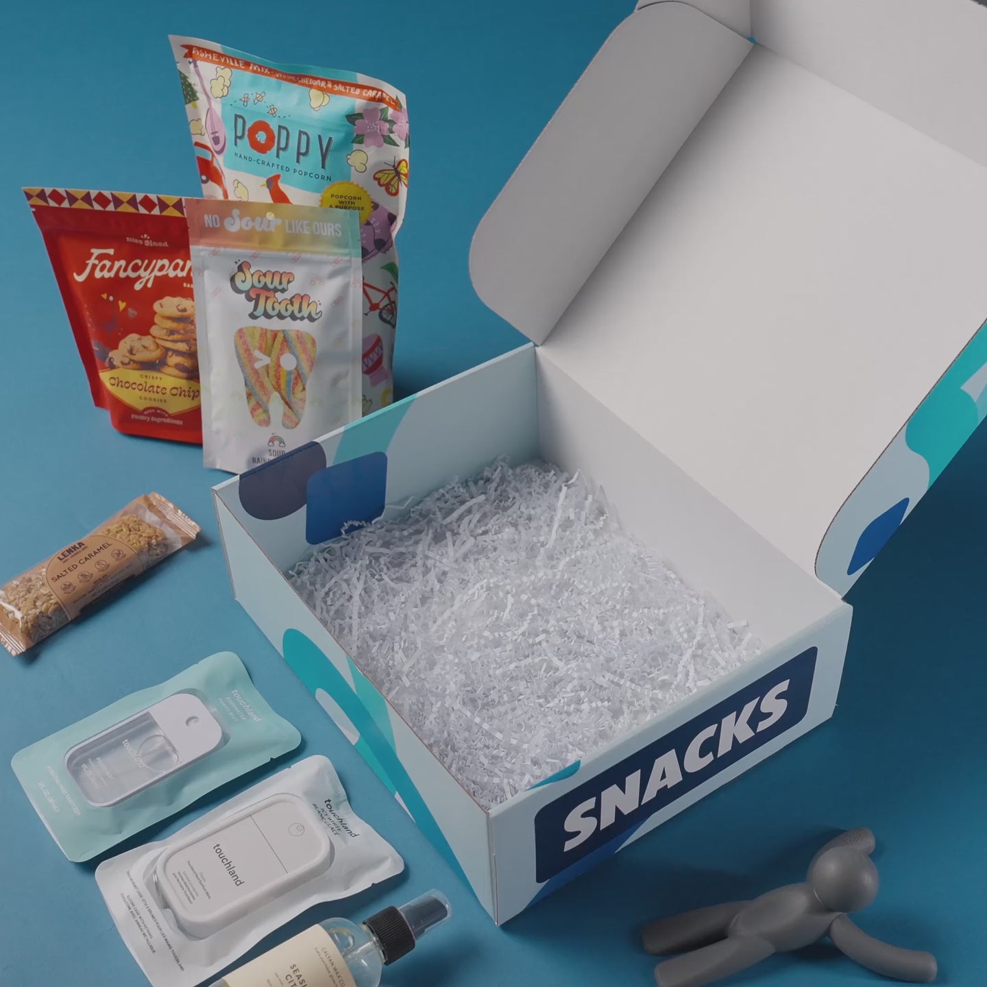 Balanced & Bright Dorm Drop care package box for college students — unboxing video